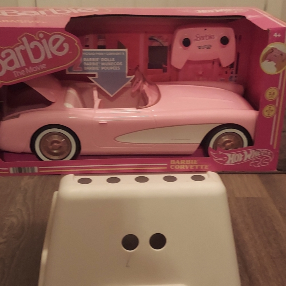 Barbie Movie Remote Control Corvette